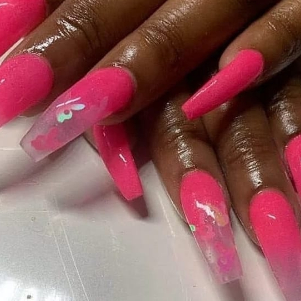 Playboy Bunny Nail Art Glitter Spangles Accessorie